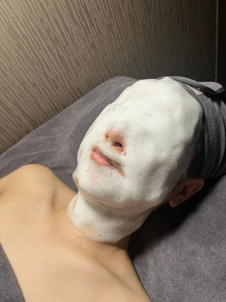 Professional Japanese facial treatment near Orchard Road